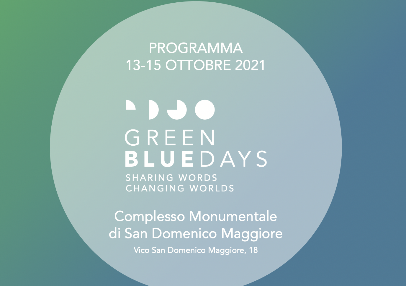 Green Blue Days: l’evento a Napoli sullo sviluppo sostenibile